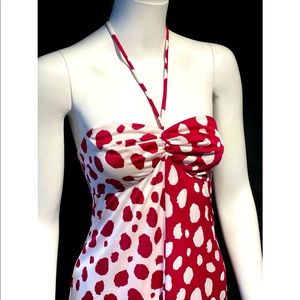 Vintage Christian Dior beachwear dress